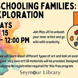 Homeschooling Families: Art Exploration