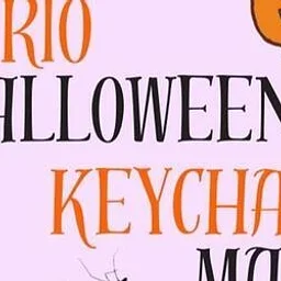 Sanrio Halloween Keychain Making