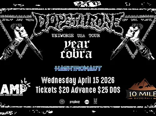 Dopethrone W/ Year Of The Cobra & Hashtronaut