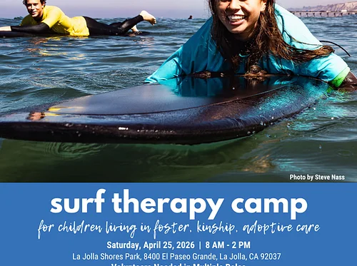 Surf Therapy Camp at La Jolla Shores – April 25, 2026