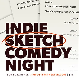 Indie Sketch Comedy Night w/ Spoucho + The Imposters Society