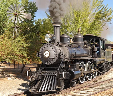 V&T Locomotive No. 25. Train Rides