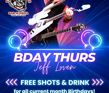 Jeff Loven (Birthday Thursday) FREE SHOW!