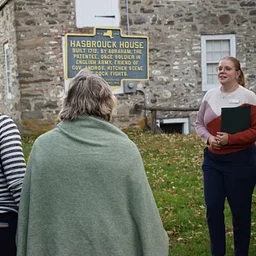 "The Pursuit of Happiness: The Revolution Along Huguenot Street," a guided tour featuring the Daniel Hasbrouck House