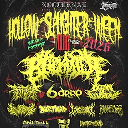 HOLLOW-SLAUGHTER-WEEN FT HEADLINER BACKBITER | FATHOM | 6DEEP | OCEAN OF ILLUSIONS | FALLEN CONDITON | & MORE