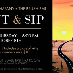 Aridus x Brush Bar Paint & Sip