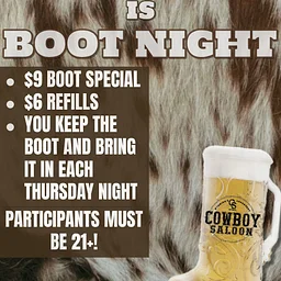 21+ Boot Night