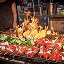 Skewers & Sips with Skew Yew and Music by David Moriarity