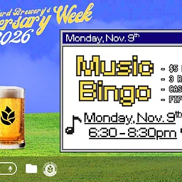 Music Bingo Night