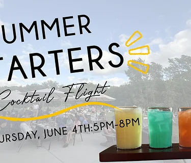 Summer Starters Cocktail Flight