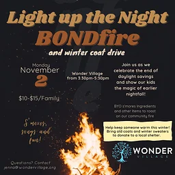 6th Annual Light Up the Night BONDfire & Coat Drive