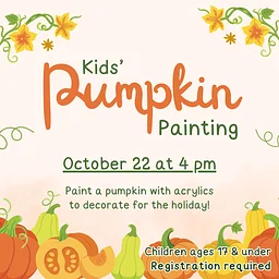 Kids' Pumpkin Painting