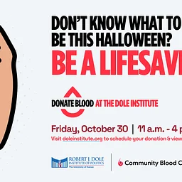 Community Blood Drive at the Dole Institute