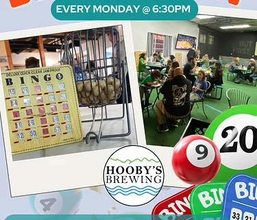 B-I-N-G-O + HAPPY HOUR