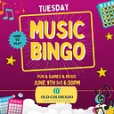 Tuesday Music Bingo