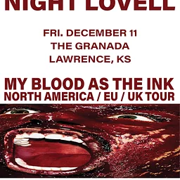 Night Lovell – My Blood As The Ink Tour