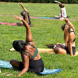 Yoga on the Lawn