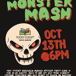 Adult Murder Mystery- Murder at the Monster Mash