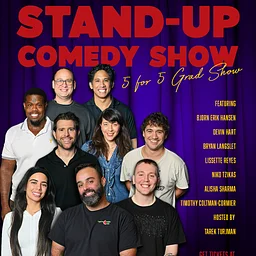 Five for Five Stand-Up Comedy Graduation Showcase