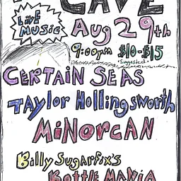 Certain Seas | Taylor Hollingsworth | Minorcan | Billy Sugarfix’s Bottle Mania