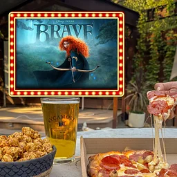 Free Movie Night in The Secret Garden: Brave
