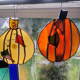 Stained Glass Pumpkins with Jane Kunkler