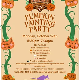 Pumpkin Painting Party