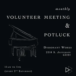 Monthly Volunteer Meeting & Potluck