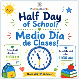 Half Day / Medio Día
