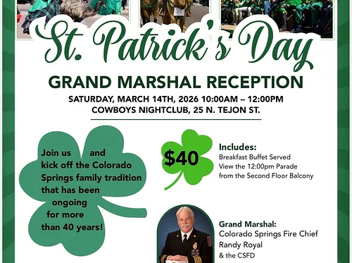 St. Patrick’s Day Grand Marshal Reception