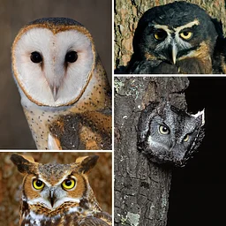 Owls Up Close