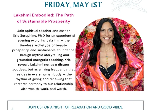 Flow's 1st Friday Yoga & Tea Social- Special Guest, Kris Seraphine, Ph.D