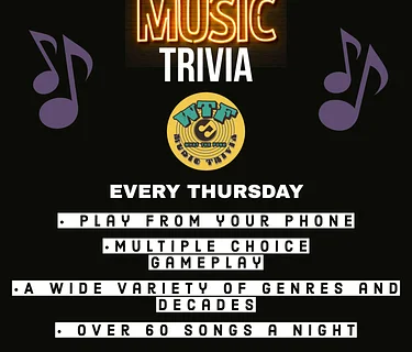 Weekly Thursday Music Trivia