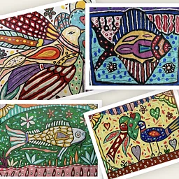 Fins and Feathers - Folk Art Painting with Billy Roper
