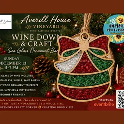 Wine Down & Craft: Sea Glass Ornament Bar
