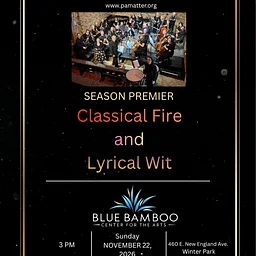 Bravo Chamber Orchestra presents: Classical Fire and Lyrical Wit