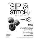 Sip & Stitch