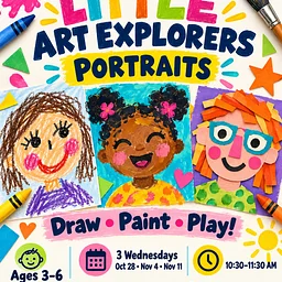 Little Art Explorers: Portraits