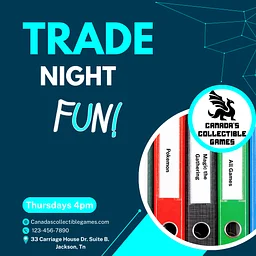 Trade Night at Canada's Collectible Games