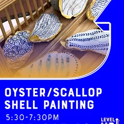 Oyster/ Scallop Shell Painting & Decoupage