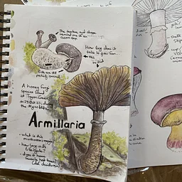 Nature Journaling - Mushrooms