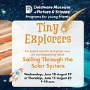 Summer Camp for Tiny Explorers: Wednesday Series