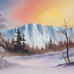 Bob Ross Painting Workshop: S20 E03—Pastel Winter
