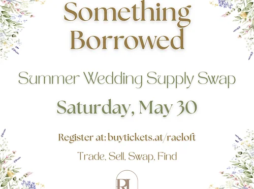 Something Borrowed: Wedding Supply Swap