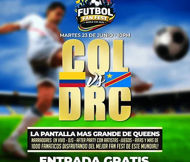 COLOMBIA vs FIFA1 REPECHAJE - #1 FUTBOL FAN FEST VIEWING PARTY