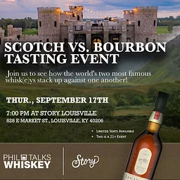 Scotch Whisky vs. Kentucky Bourbon Tasting Event