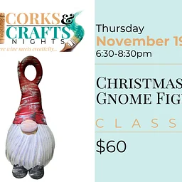 Corks & Crafts: Christmas Gnome Figurine
