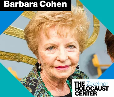 Survivor Talk Sundays: Barbara Cohen