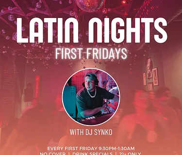 First Friday Latin Nights at The Velvet Hippo!