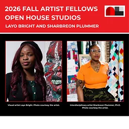 2026 Fall Artist Fellows Open House Studios